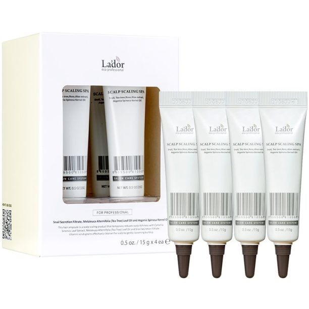 La'dor Scalp Scaling Spa дълбоко почистващ балсам за скалпа 4x15 гр.