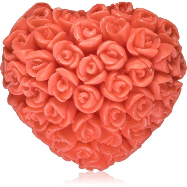 LaQ Happy Soaps Red Heart With Roses твърд сапун 40 гр.