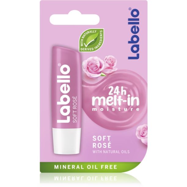 Labello Soft Rosé балсам за устни 4.8 гр.