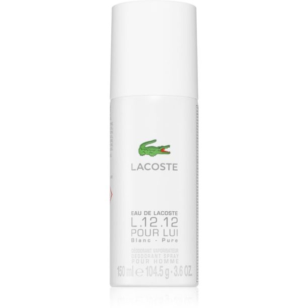 Lacoste Eau de Lacoste L.12.12 Blanc дезодорант в спрей за мъже 150 мл.