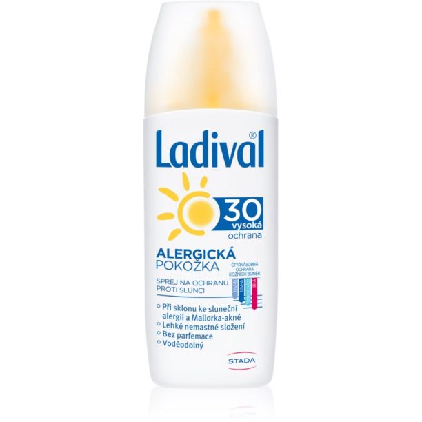 Ladival Allergic защитен спрей срещу слънчеви лъчи SPF 30 150 мл.