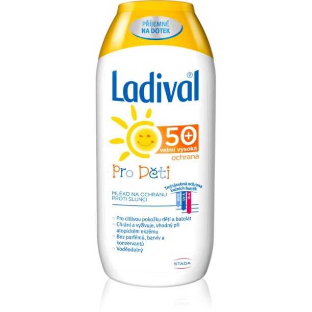 Ladival Kids детско мляко за тен SPF 50+ 200 мл.