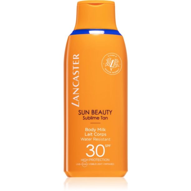 Lancaster Sun Beauty Body Milk мляко за загар SPF 30 175 мл.