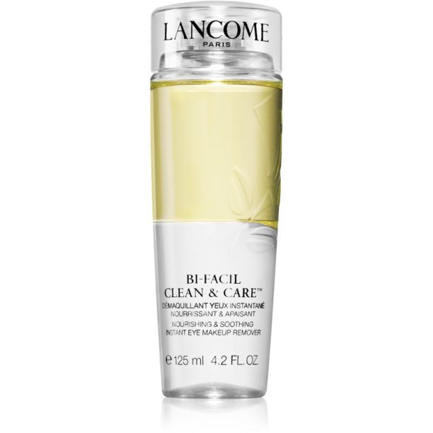 Lancôme Bi-Facil Yeux Clean & Care двуфазов продукт за почистване на грим 125 мл.