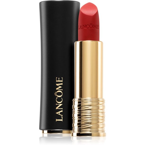 Lancôme L’Absolu Rouge Matte матиращо червило сменяема цвят 158 Red is Drama 3