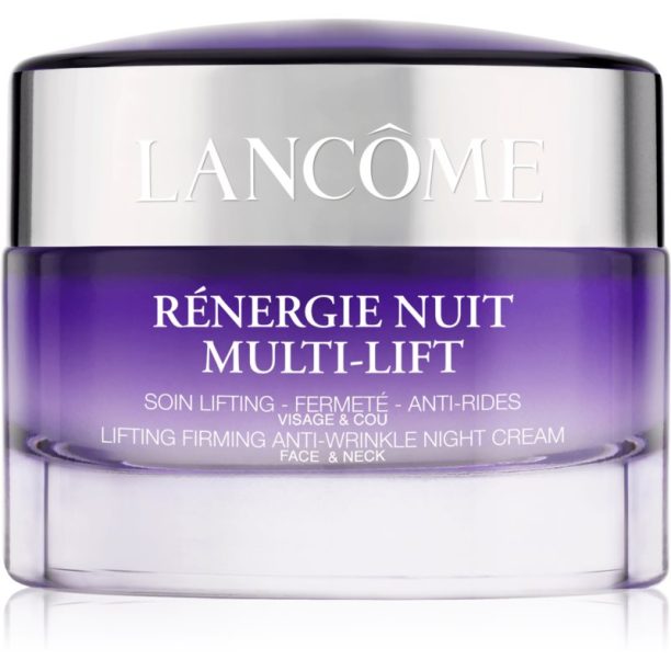 Lancôme Rénergie Nuit Multi-Lift нощен крем против бръчки на лицето и шията 50 мл.