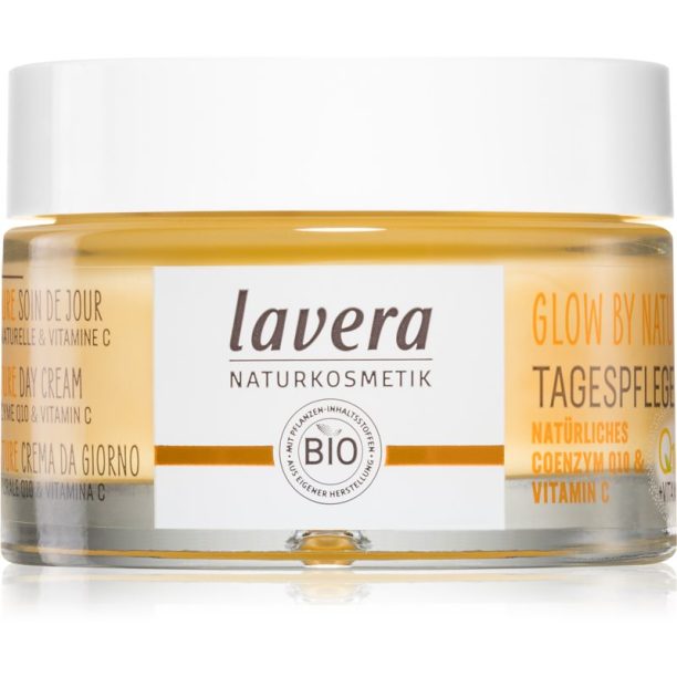 Lavera Glow by Nature освежаващ дневен крем с витамин С 50 мл.