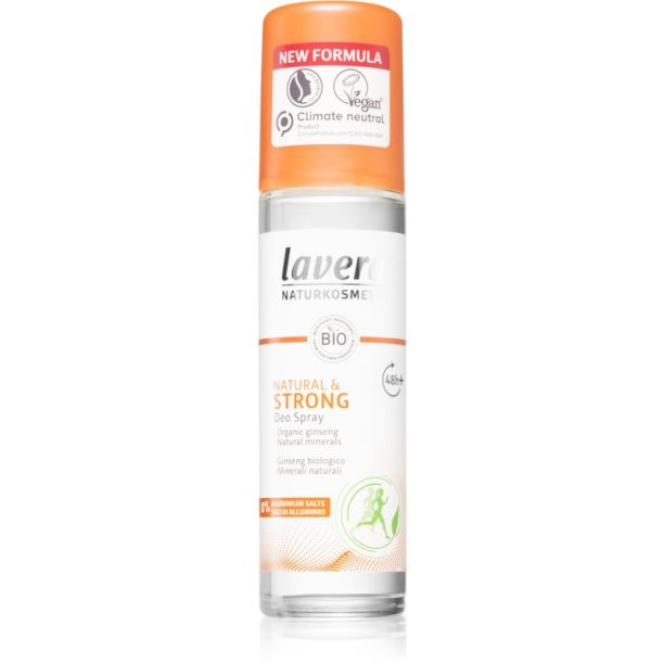 Lavera Natural & Strong дезодорант в спрей 48 часа 75 мл.