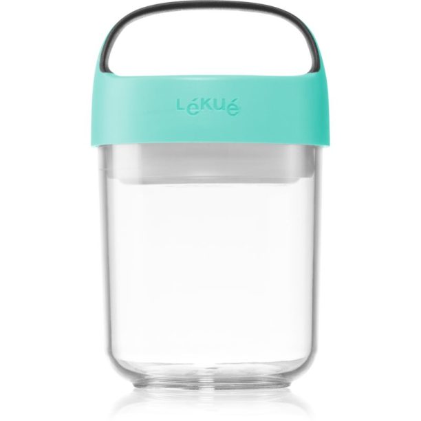 Lékué Jar To Go кутия за закуска малък боя Turquoise 400 мл. на ниска цена