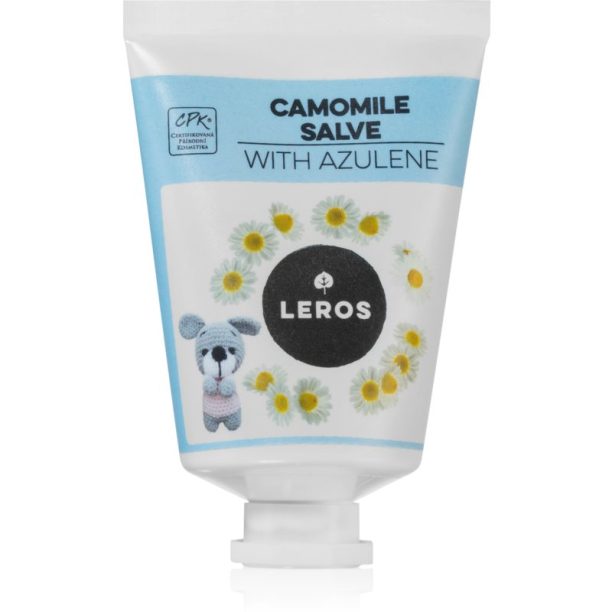 Leros Camomile salve with azulene мехлем за чувствителна и суха кожа 30 мл.