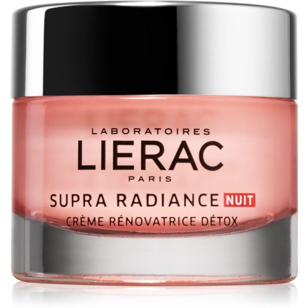 Lierac Supra Radiance възстановяващ детоксикиращ крем за нощ 50 мл.