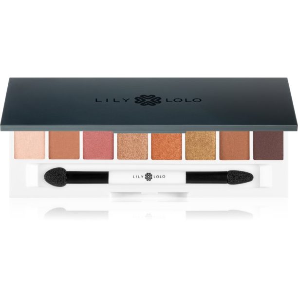 Lily Lolo Eye Palette палитра сенки за очи за съвършен външен вид цвят Golden Hour 8 гр.