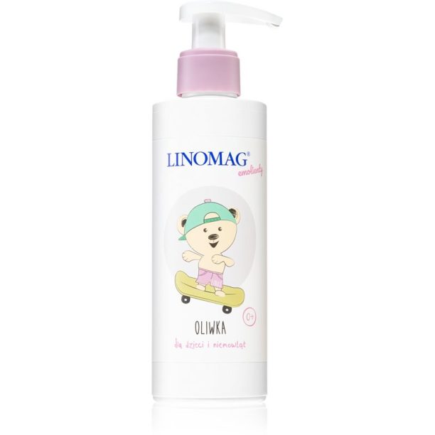 Linomag Emolienty Body Oil олио за тяло  за деца от раждането им 200 мл.