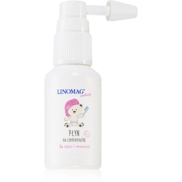 Linomag Emolienty Cradle Cap Liquid успокояващ спрей за себореен дерматит за деца от раждането им 30 мл.