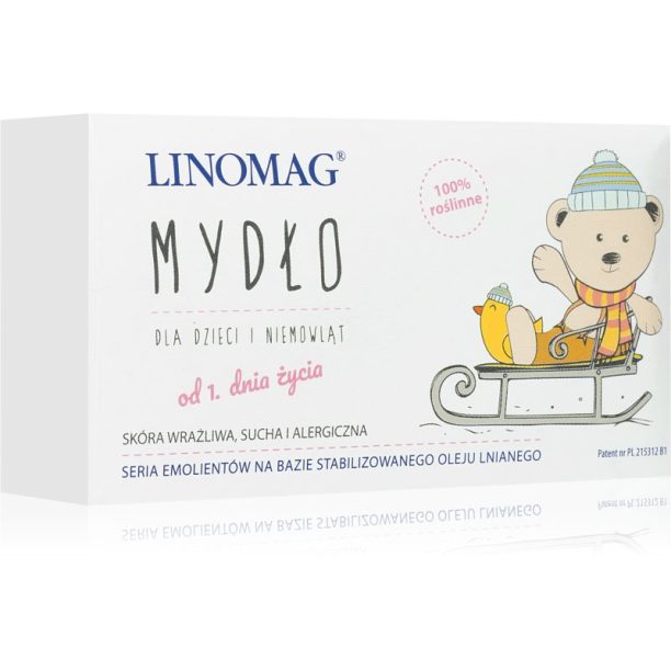 Linomag Soap for children and babies твърд сапун за деца от раждането им 100 гр.