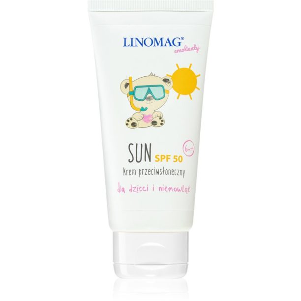 Linomag Sun SPF 50 крем за тен за деца SPF 50 50 мл.