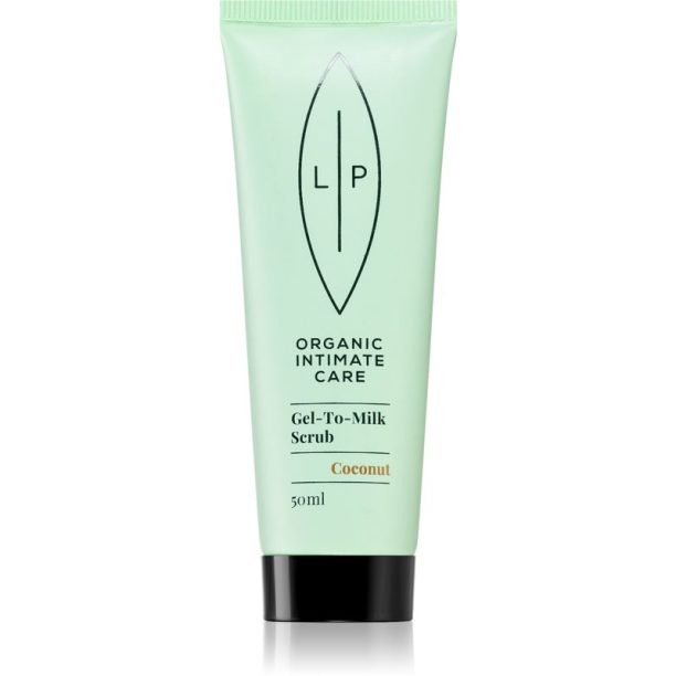 Lip Intimate Care Organic Intimate Care Gel To Milk Scrub фин пилинг с кокос 50 мл.