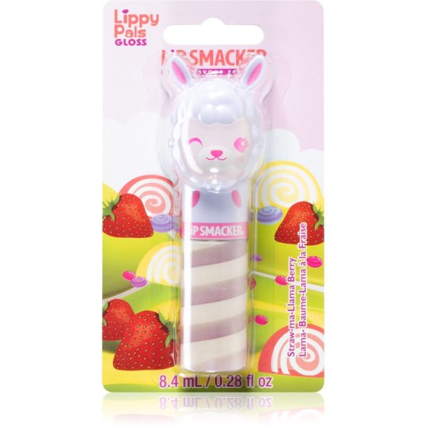 Lip Smacker Lippy Pals блясък за устни вкус Straw-ma Llamma Berry 8.4 мл.