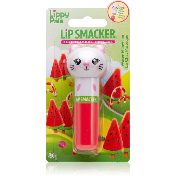 Lip Smacker Lippy Pals подхранващ балсам за устни Water Meow-Ion 4 гр.