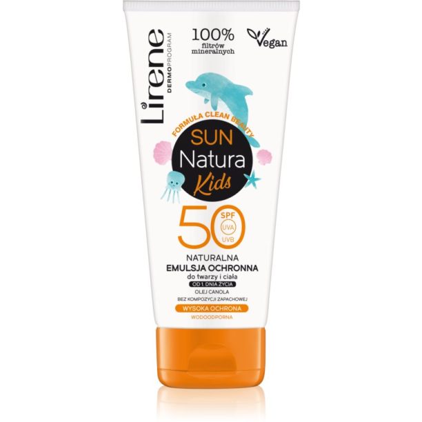 Lirene Sun детски защитен крем SPF 50 100 мл.