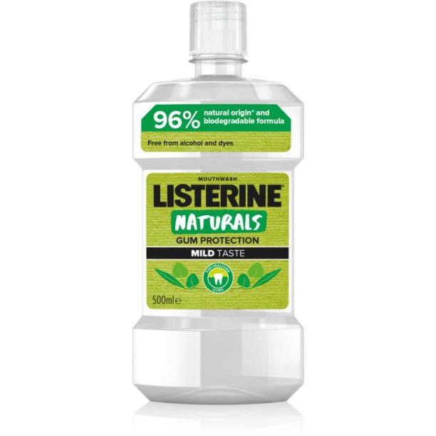 Listerine Naturals Teeth Protection вода за уста 500 мл. на ниска цена