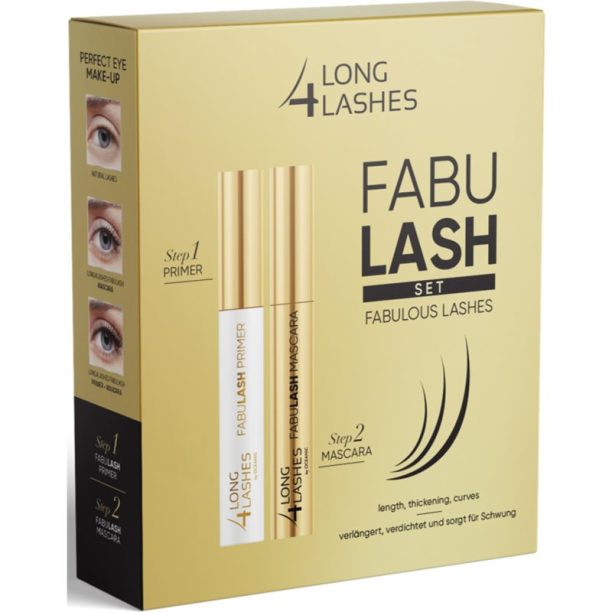 Long 4 Lashes Fabulash подаръчен комплект (за мигли )