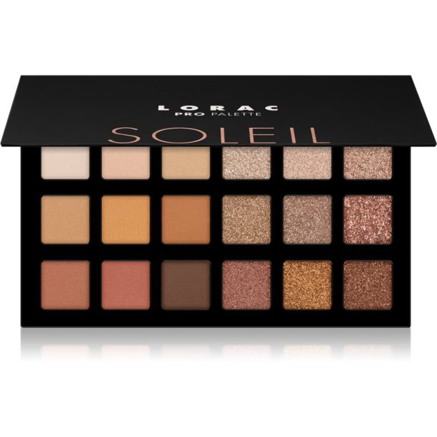 PRO PRO Lorac PRO палитра сени за очи с 18 цвята цвят Soleil 16 гр.