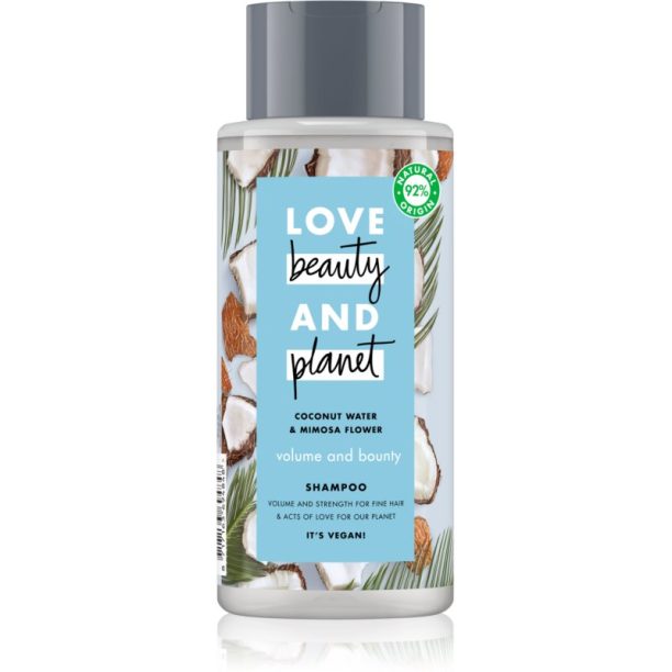 Love Beauty & Planet Volume and Bounty шампоан за тънка коса 400 мл. на ниска цена