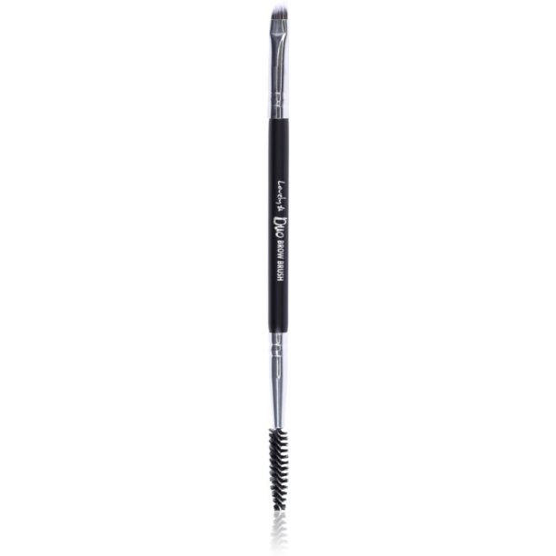 Lovely Duo Brow Brush двустранна четка за вежди 1 бр.