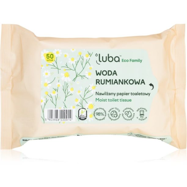 Luba ECO Family влажна тоалетна хартия Chamomile 50 бр.