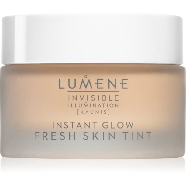 Lumene Invisible Illumination Instant Glow лек тониращ крем с хидратиращ ефект цвят Universal Medium 30 мл.