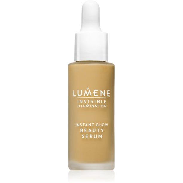 Lumene Invisible Illumination Instant Glow ултра лек грим цвят Universal Tan 30 мл.