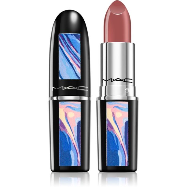 MAC Cosmetics  Bronzing Collection Lustreglass Sheer-Shine Lipstick бляскаво червило цвят Sellout 3 гр.