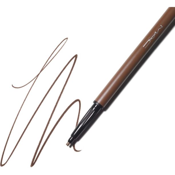 MAC Cosmetics Eye Brows Styler автоматичен молив за вежди с четка цвят Lingering 0