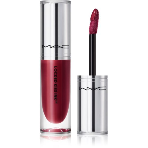 MAC Cosmetics Locked Kiss Ink 24HR Lipcolour дълготрайно матово течно червило цвят Carnivore 4 мл. на ниска цена