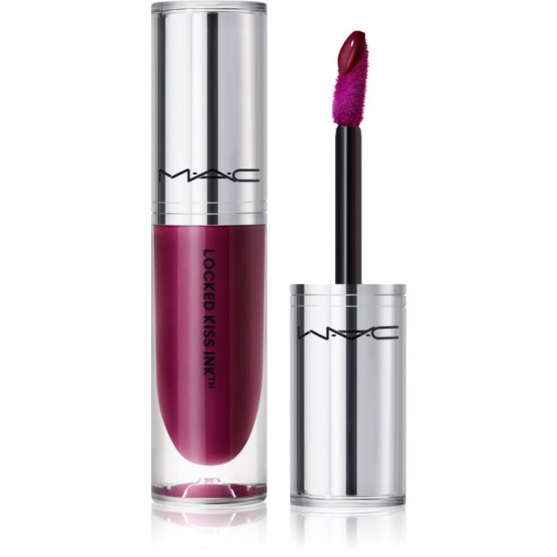 MAC Cosmetics Locked Kiss Ink 24HR Lipcolour дълготрайно матово течно червило цвят Fruitful 4 мл.