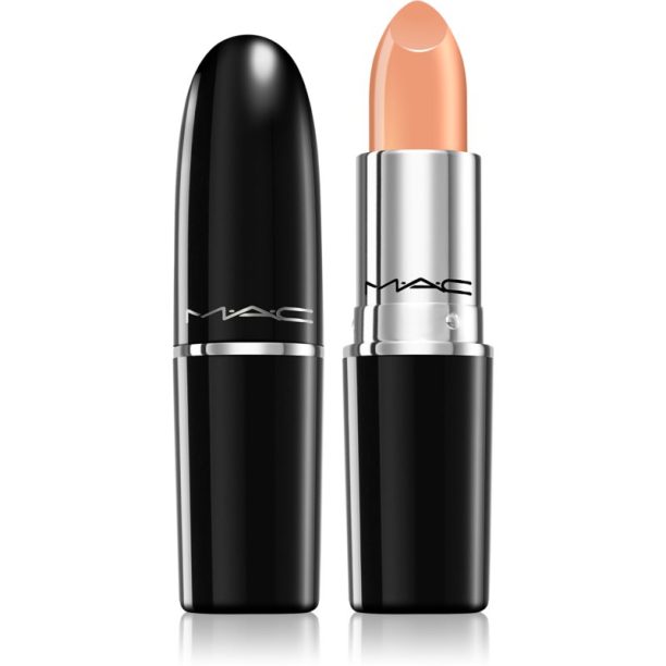 MAC Cosmetics  Lustreglass Sheer-Shine Lipstick бляскаво червило цвят Mars To Your Venus 3 гр.