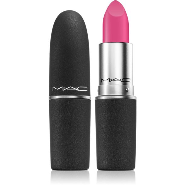 MAC Cosmetics Powder Kiss Lipstick матиращо червило цвят Velvet Punch 3 гр. на ниска цена