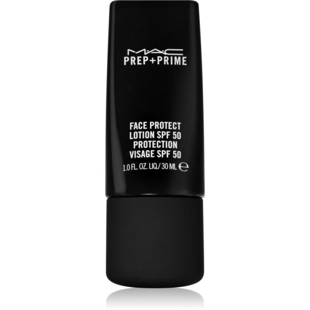 MAC Cosmetics Prep + Prime Face Protect Lotion SPF50 защитен крем за лице SPF 50 30 мл. на ниска цена