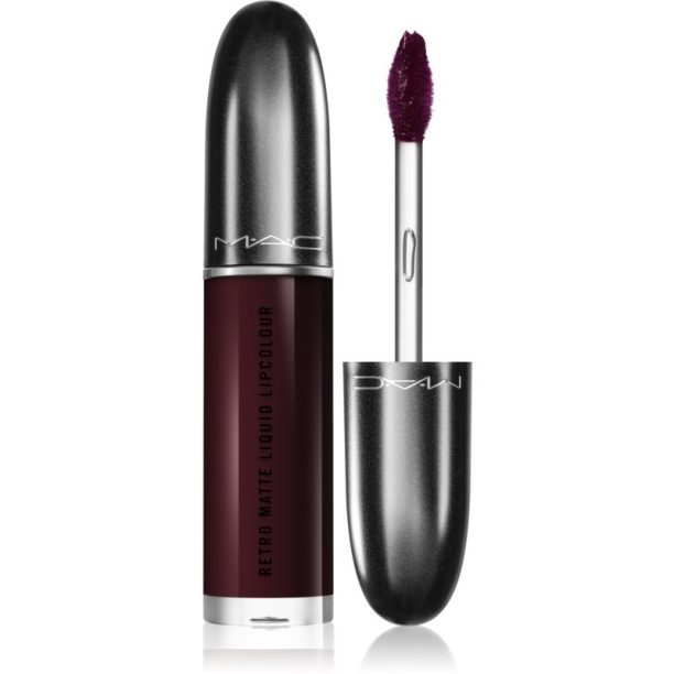 MAC Cosmetics Retro Matte Liquid Lipcolour матиращо течно червило цвят High Drama 5 мл. на ниска цена