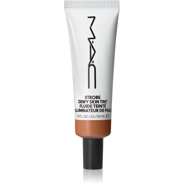 MAC Cosmetics Strobe Dewy Skin Tint тониращ хидратиращ крем цвят Deep 4 30 мл. на ниска цена