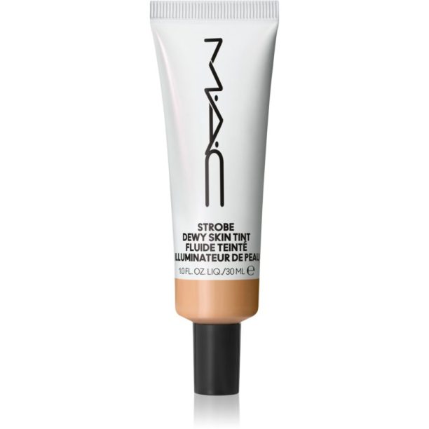 MAC Cosmetics Strobe Dewy Skin Tint тониращ хидратиращ крем цвят Medium 4 30 мл. на ниска цена