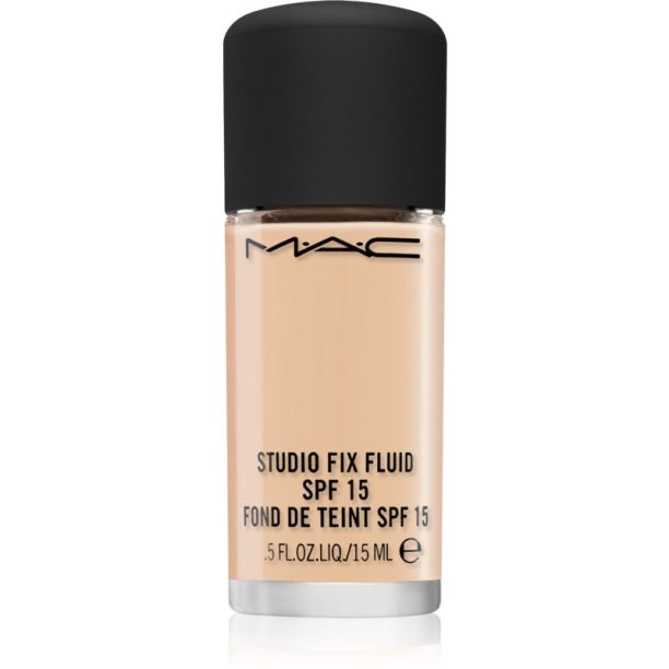 MAC Cosmetics Mini Studio Fix Fluid матиращ грим SPF 15 цвят NC15 15 мл.