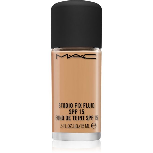 MAC Cosmetics Mini Studio Fix Fluid матиращ грим SPF 15 цвят NC42 15 мл. на ниска цена