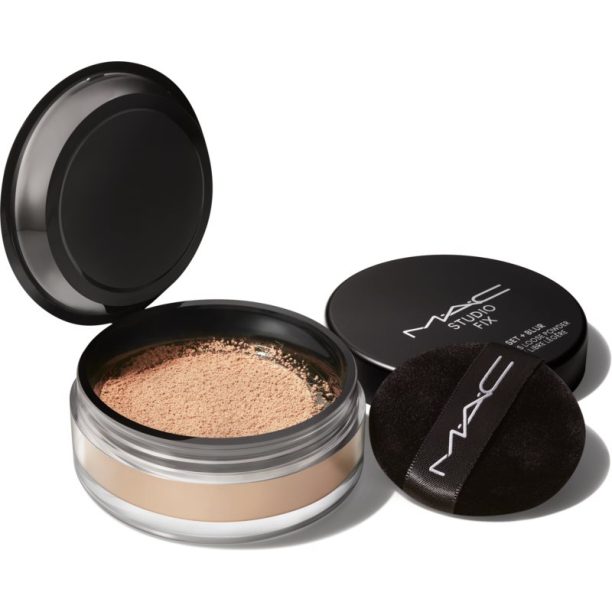 MAC Cosmetics Studio Fix Pro Set + Blur Weightless Loose Powder матираща фиксираща пудра цвят Medium 6