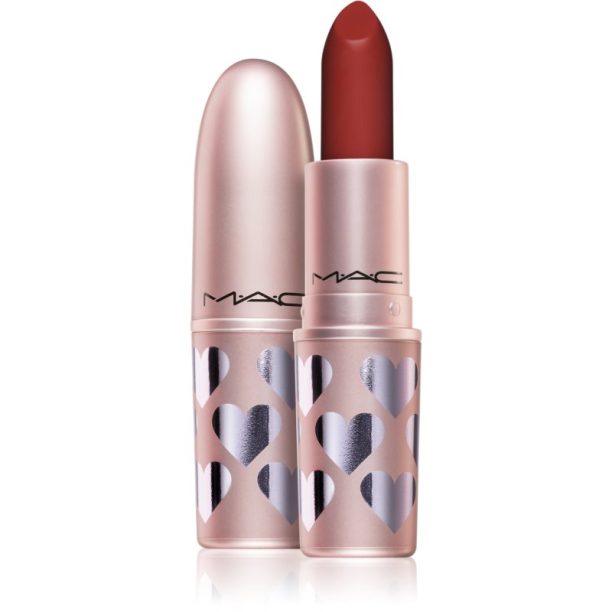 MAC Cosmetics Valentine’s Day Matte Lipstick матиращо червило цвят Chili Matte 3 гр.