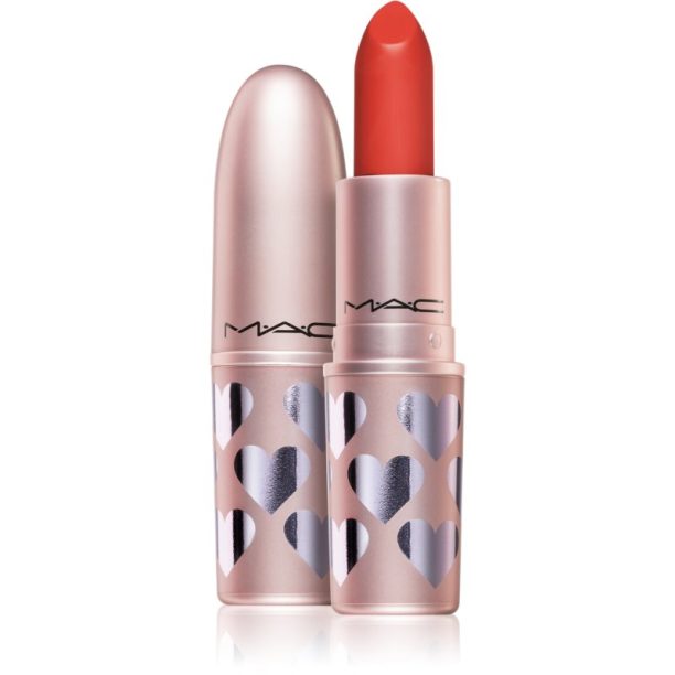 MAC Cosmetics Valentine’s Day Matte Lipstick матиращо червило цвят Lady Danger 3 гр.