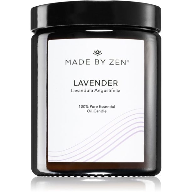 MADE BY ZEN Lavender ароматна свещ 140 гр. на ниска цена