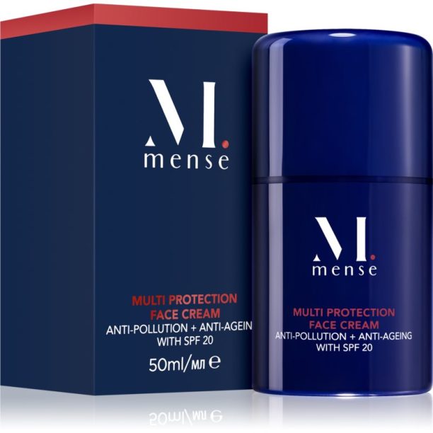 MENSE Multi Protection Face Cream защитен крем за лице с анти-бръчков ефект за мъже 50 мл. купи на топ цена