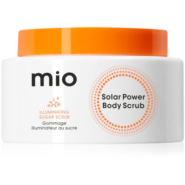 MIO Solar Power Body Scrub захарен скраб за тяло за мигновено озаряване 275 гр. на ниска цена